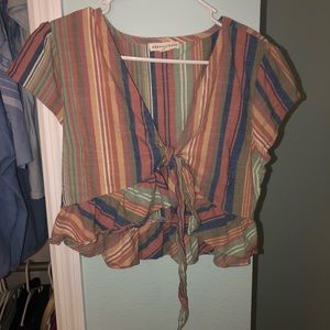 Tie-front Aeropostale Top